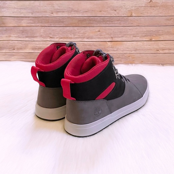 Timberland Men’s Davis Square Grey Chukka Boots - Picture 5 of 7